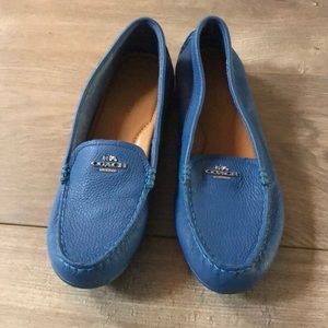 Coach Blue Loafers